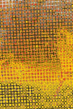 Soyut sanat duvar resmi. Modern, çağdaş sanat geçmişi