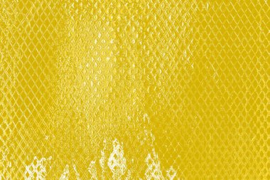 Kopya alanı olan soyut sarı desenli duvar