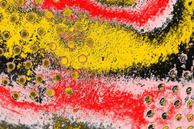 Soyut sanat duvar resmi. Modern, çağdaş sanat geçmişi