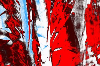 Soyut sanat duvar resmi. Modern, çağdaş sanat geçmişi