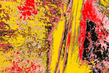 Soyut sanat duvar resmi. Modern, çağdaş sanat geçmişi