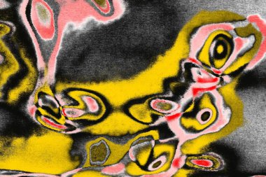 Soyut sanat duvar resmi. Modern, çağdaş sanat geçmişi