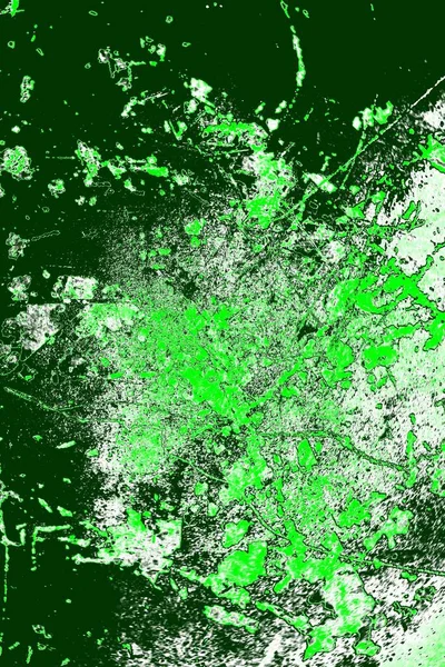 Абстрактная Зеленая Текстурированная Стена Местом Копирования — стоковое фото