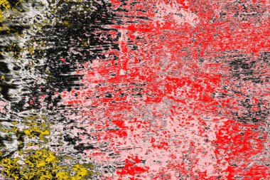 Soyut sanat duvar resmi. Modern, çağdaş sanat geçmişi