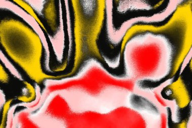 Soyut sanat duvar resmi. Modern, çağdaş sanat geçmişi