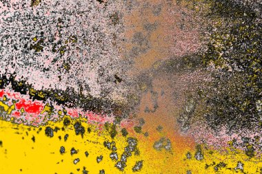 Soyut sanat duvar resmi. Modern, çağdaş sanat geçmişi