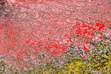 Soyut sanat duvar resmi. Modern, çağdaş sanat geçmişi