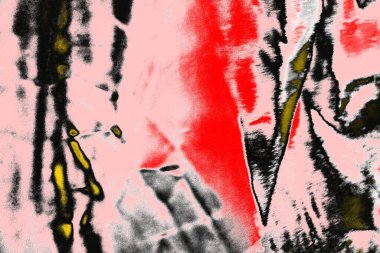 Soyut sanat duvar resmi. Modern, çağdaş sanat geçmişi