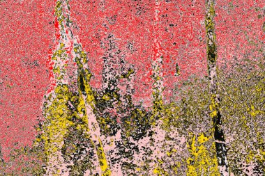 Soyut sanat duvar resmi. Modern, çağdaş sanat geçmişi