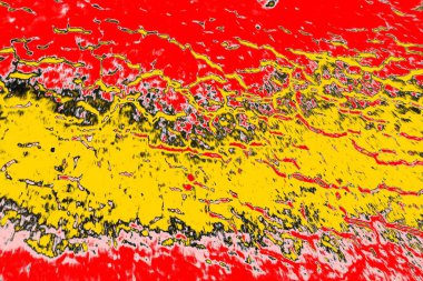 Soyut sanat duvar resmi. Modern, çağdaş sanat geçmişi