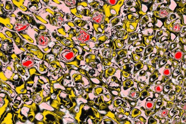 Soyut sanat duvar resmi. Modern, çağdaş sanat geçmişi