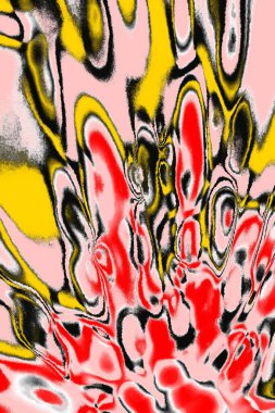 Soyut sanat duvar resmi. Modern, çağdaş sanat geçmişi