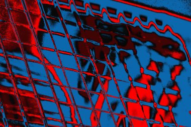 Soyut sanat duvar resmi. Modern, çağdaş sanat geçmişi