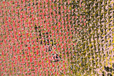 Soyut sanat duvar resmi. Modern, çağdaş sanat geçmişi