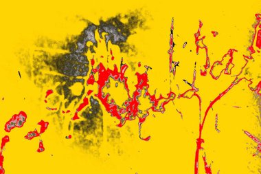 Soyut sanat duvar resmi. Modern, çağdaş sanat geçmişi