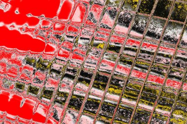 Soyut sanat duvar resmi. Modern, çağdaş sanat geçmişi