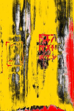 Soyut sanat duvar resmi. Modern, çağdaş sanat geçmişi