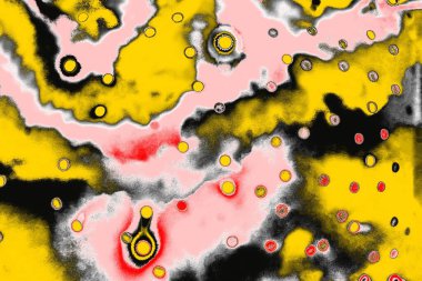 Soyut sanat duvar resmi. Modern, çağdaş sanat geçmişi