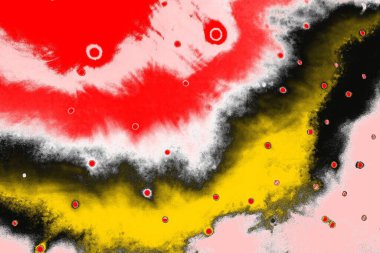 Soyut sanat duvar resmi. Modern, çağdaş sanat geçmişi