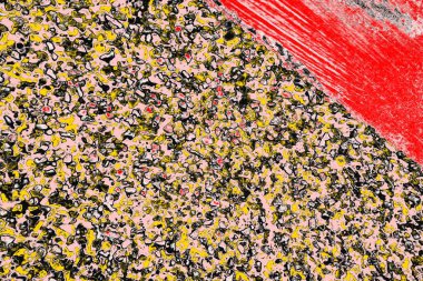 Soyut sanat duvar resmi. Modern, çağdaş sanat geçmişi