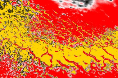 Soyut sanat duvar resmi. Modern, çağdaş sanat geçmişi