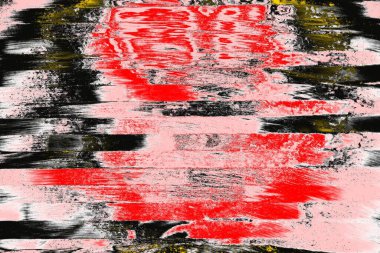 Soyut sanat duvar resmi. Modern, çağdaş sanat geçmişi