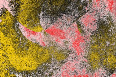 Soyut sanat duvar resmi. Modern, çağdaş sanat geçmişi