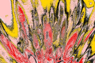 Soyut sanat duvar resmi. Modern, çağdaş sanat geçmişi