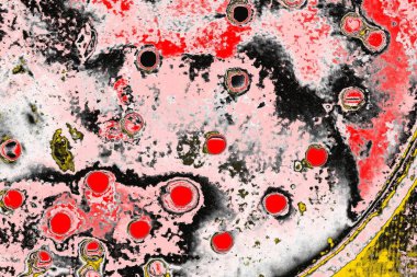 Soyut sanat duvar resmi. Modern, çağdaş sanat geçmişi