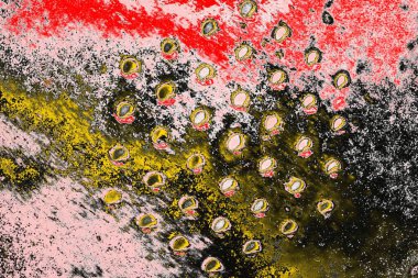 Soyut sanat duvar resmi. Modern, çağdaş sanat geçmişi