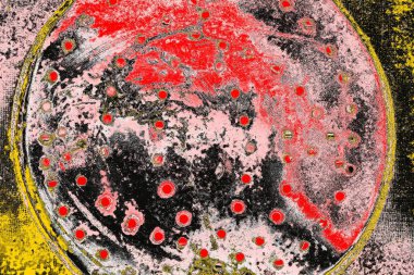 Soyut sanat duvar resmi. Modern, çağdaş sanat geçmişi