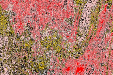 Soyut sanat duvar resmi. Modern, çağdaş sanat geçmişi