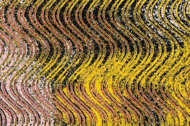 Soyut sanat duvar resmi. Modern, çağdaş sanat geçmişi