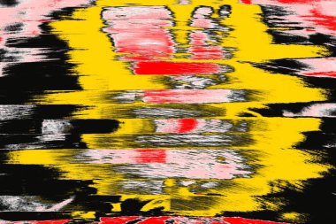 Soyut sanat duvar resmi. Modern, çağdaş sanat geçmişi