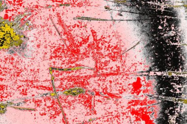 Soyut sanat duvar resmi. Modern, çağdaş sanat geçmişi