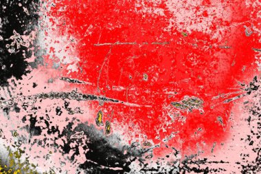 Soyut sanat duvar resmi. Modern, çağdaş sanat geçmişi