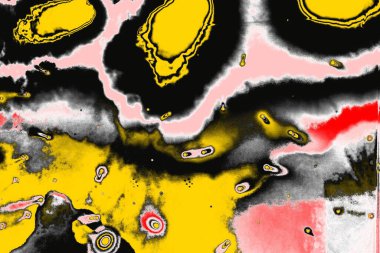 Soyut sanat duvar resmi. Modern, çağdaş sanat geçmişi