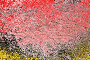 Soyut sanat duvar resmi. Modern, çağdaş sanat geçmişi