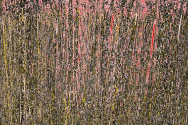 Soyut sanat duvar resmi. Modern, çağdaş sanat geçmişi