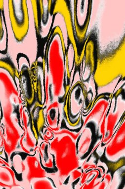 Soyut sanat duvar resmi. Modern, çağdaş sanat geçmişi