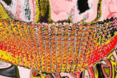 Soyut sanat duvar resmi. Modern, çağdaş sanat geçmişi