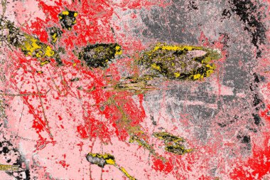 Soyut sanat duvar resmi. Modern, çağdaş sanat geçmişi