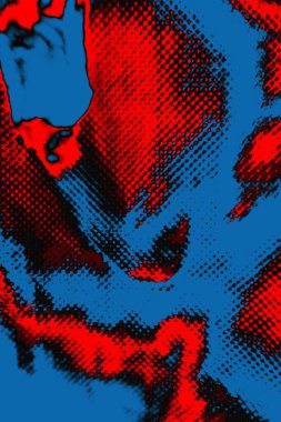 Soyut sanat duvar resmi. Modern, çağdaş sanat geçmişi