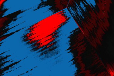 Soyut sanat duvar resmi. Modern, çağdaş sanat geçmişi