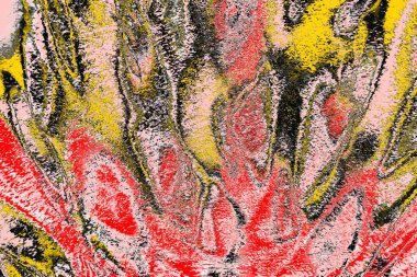 Soyut sanat duvar resmi. Modern, çağdaş sanat geçmişi