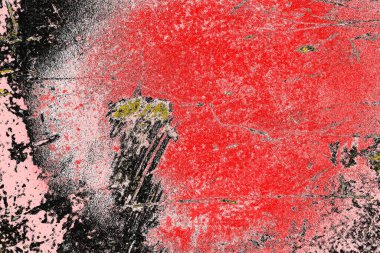 Soyut sanat duvar resmi. Modern, çağdaş sanat geçmişi