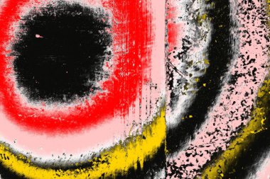 Soyut sanat duvar resmi. Modern, çağdaş sanat geçmişi