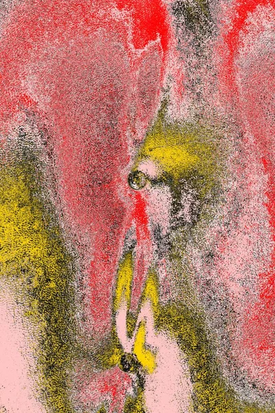 Soyut sanat duvar resmi. Modern, çağdaş sanat geçmişi