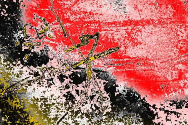 Soyut sanat duvar resmi. Modern, çağdaş sanat geçmişi