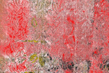 Soyut sanat duvar resmi. Modern, çağdaş sanat geçmişi